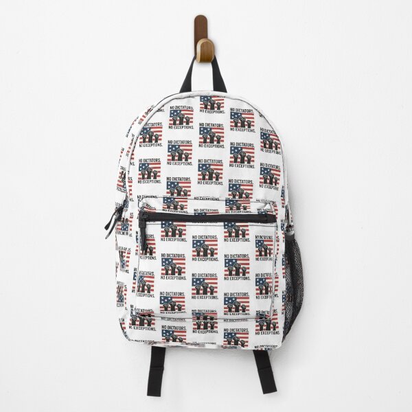 Item preview, No Dictators No Exceptions – Defend Democracy  designed and sold by The Junto Shop.