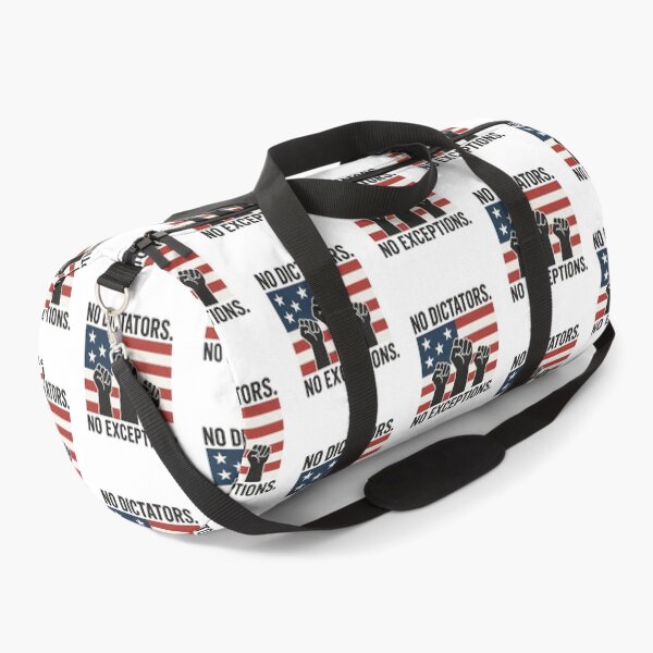 Item preview, No Dictators No Exceptions – Defend Democracy designed and sold by The Junto Shop.