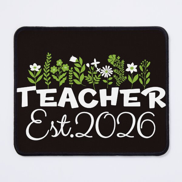 Item preview, Teacher Est. 2026 Floral designed and sold by Hybrid Life Co.