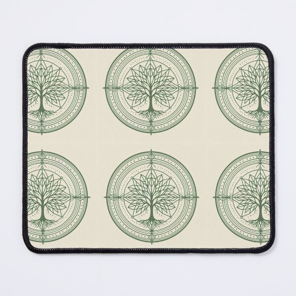 Item preview, Tree of Life Geometric Art Print| Spiritual Symbol Wall Decor | Sage Green Line Art designed and sold by DMicolo.