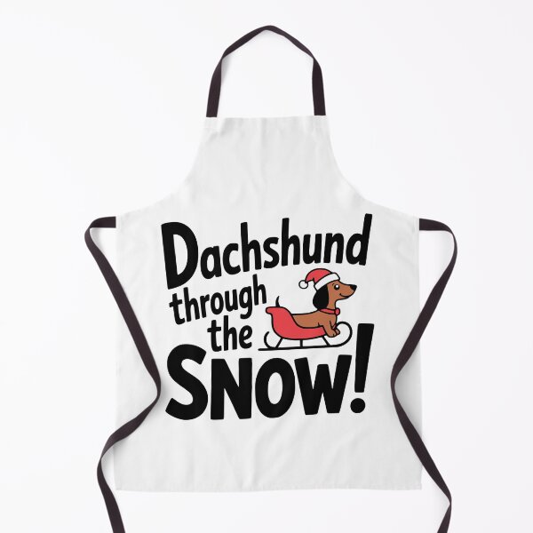 Item preview, Dachshund Through The Snow! Cute Christmas Dog Pun designed and sold by PMCreative.