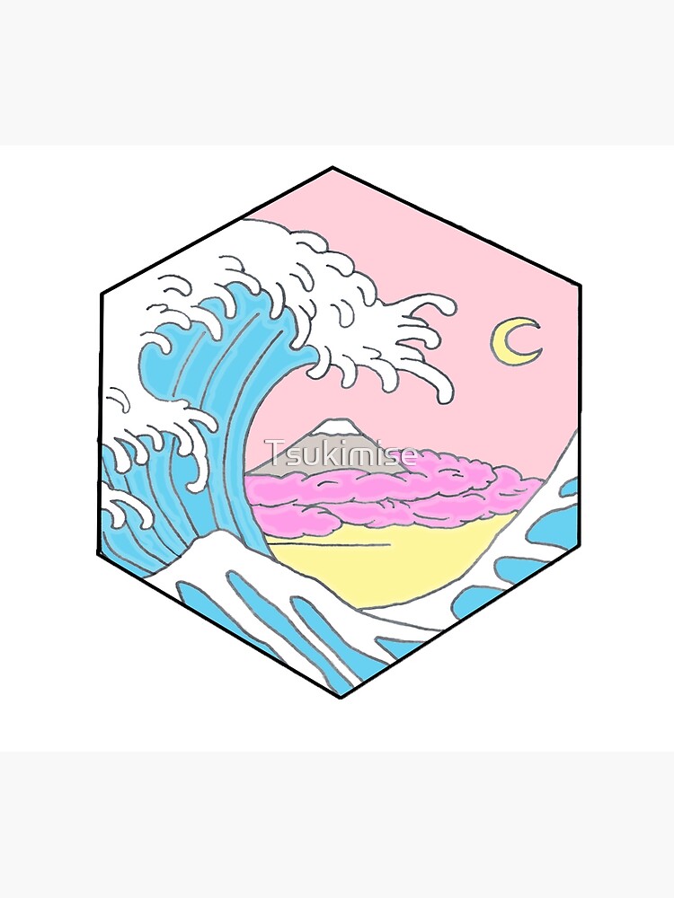 And so It is Ocean Wave Aesthetic Japanese Wave Aesthetic 