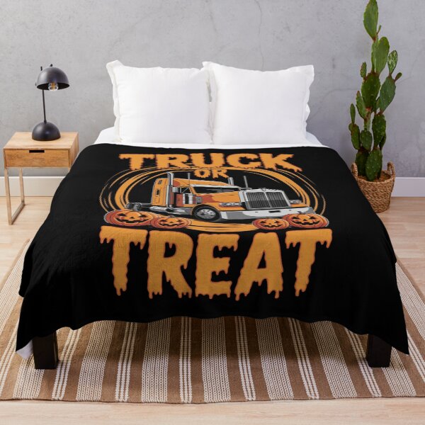 Item preview, Truck Or Treat Halloween Party Truck Driver Trucker designed and sold by BeetleMalon.