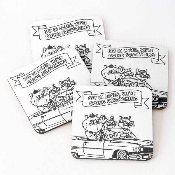 Item preview, mean girls cats designed and sold by Art Dila Studio.