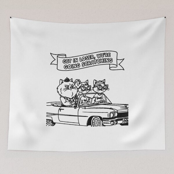Item preview, mean girls cats designed and sold by Art Dila Studio.
