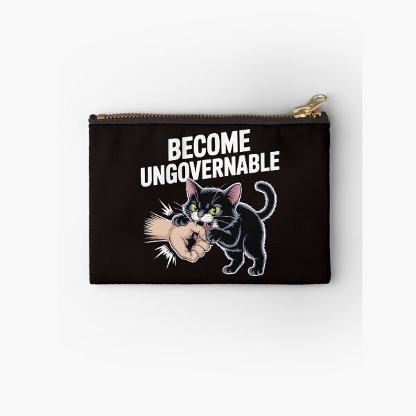 Item preview, Become Ungovernable Cat – Chaos and Claws Meme Design designed and sold by Redgiant87x.