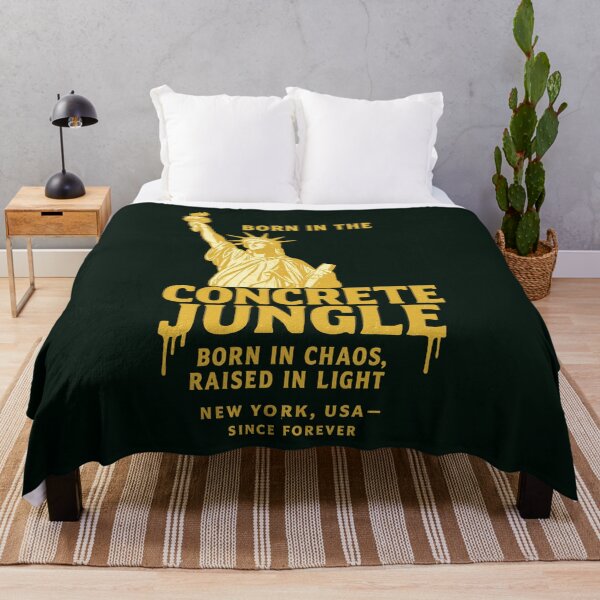 Item preview, BORN IN THE CONCRETE JUNGLE – NYC GRIT EDITION designed and sold by bisha.
