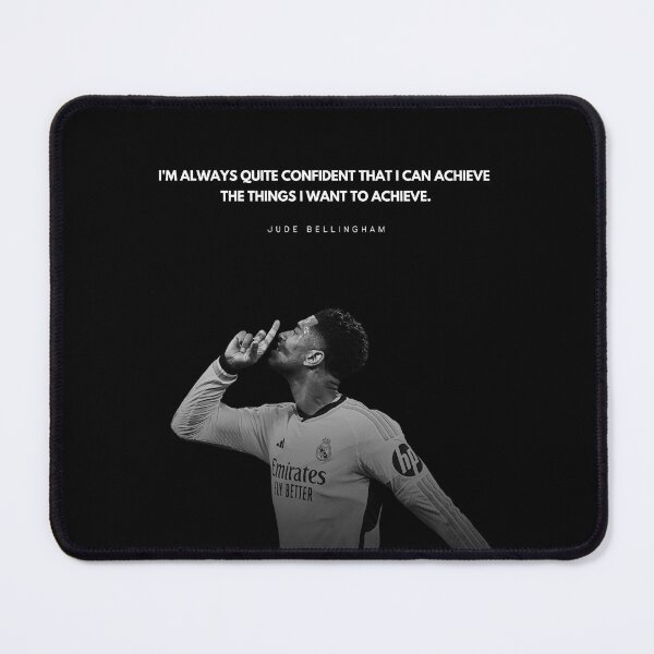 Item preview, Jude Bellingham Motivational Quote Portrait designed and sold by SuccessInsanity.