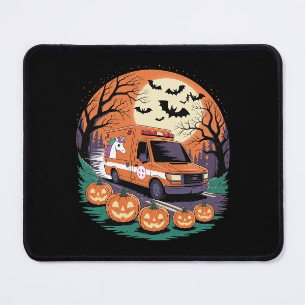 Item preview, Unicorn Driving Ambulance Halloween Moon Costume Driver designed and sold by BeetleMalon.