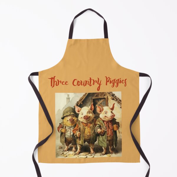 Item preview, Three Country Piggies designed and sold by CraftedHome.