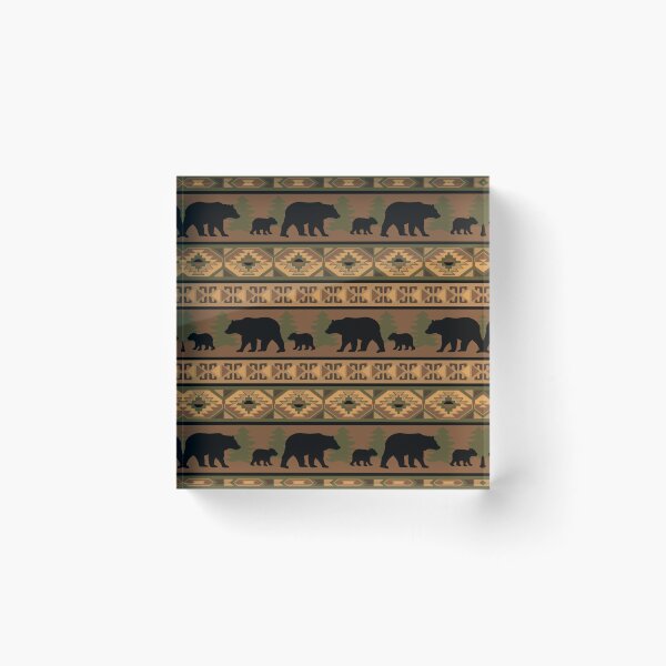 Item preview, Black Bear and Cub designed and sold by Barbara Pixton.