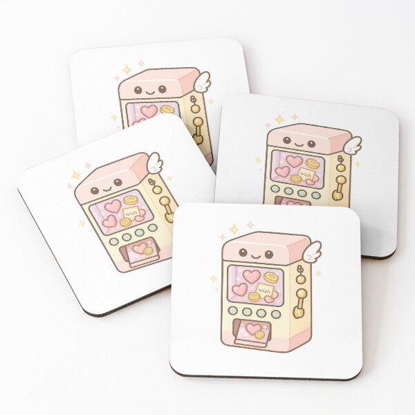 Item preview, Heart Wish Vending Machine Sticker | Cute Vending Art | Love & Money Manifestation | Soft Girl Charm | Wealth Magnet designed and sold by HerDreamCodes.
