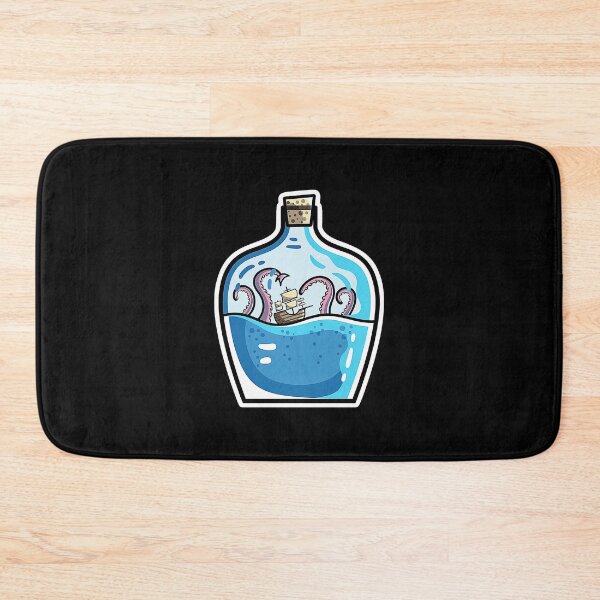 Item preview, Sea Of Thieves Bottle Kraken Capture designed and sold by Keegaalsh.