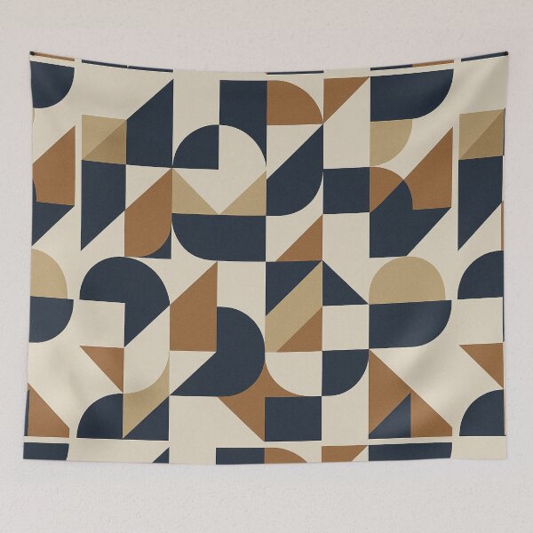 Item preview, Terra Geometry – Modern Bauhaus Pattern designed and sold by Zenvo.