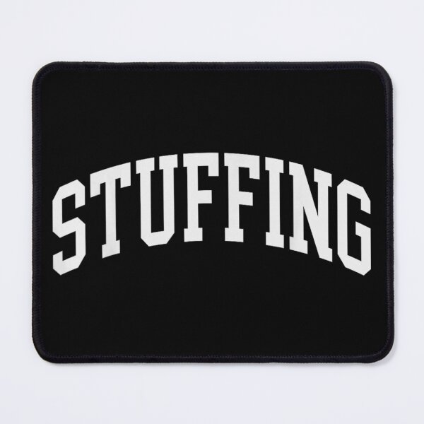 Item preview, Stuffing Thanksgiving Food Arched Typography Vintage College Style Text designed and sold by Altenpendinton.