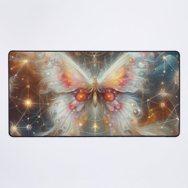 Item preview, Celestial Butterfly with Cosmic Star And Patterns designed and sold by IZiets.
