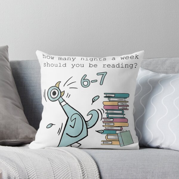 Item preview, How Many Nights A Week Reading Pigeon Books Cute Education Art designed and sold by Altenpendinton.