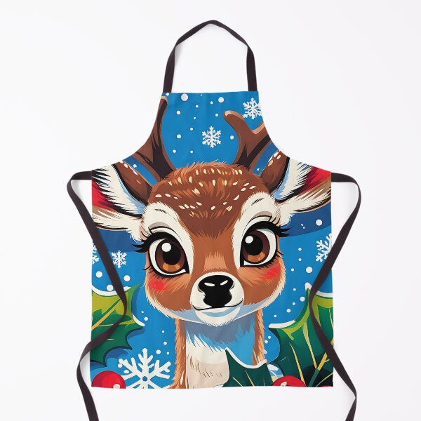 Item preview, Reindeer Christmas Stamp #1 designed and sold by MysticalSVK.