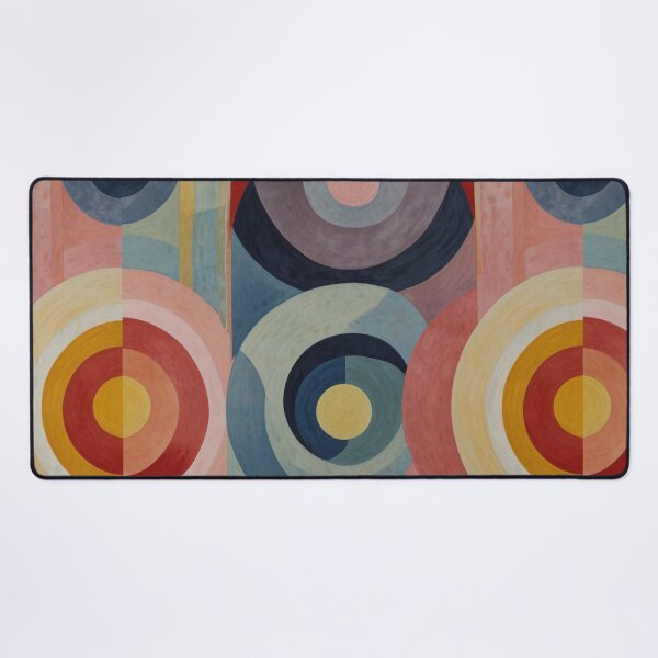 Item preview, Chromatic Harmony – Abstract Circles of Color designed and sold by Zenvo.