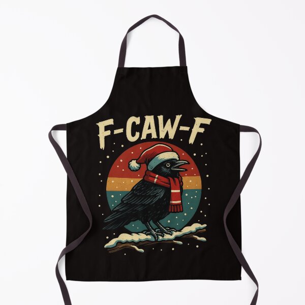 Item preview, „F-CAW-F Christmas Crow”! designed and sold by FrameFlow.