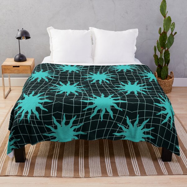 Item preview, Wavy Sun Turquoise Pattern designed and sold by Petternoholic.