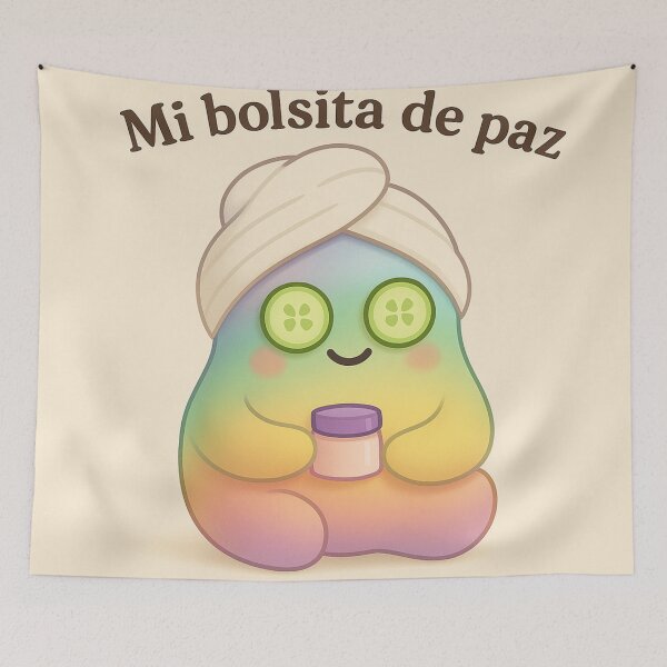 Item preview, Mi bolsita de Paz con Juguina designed and sold by Kolors Otilium Studio.