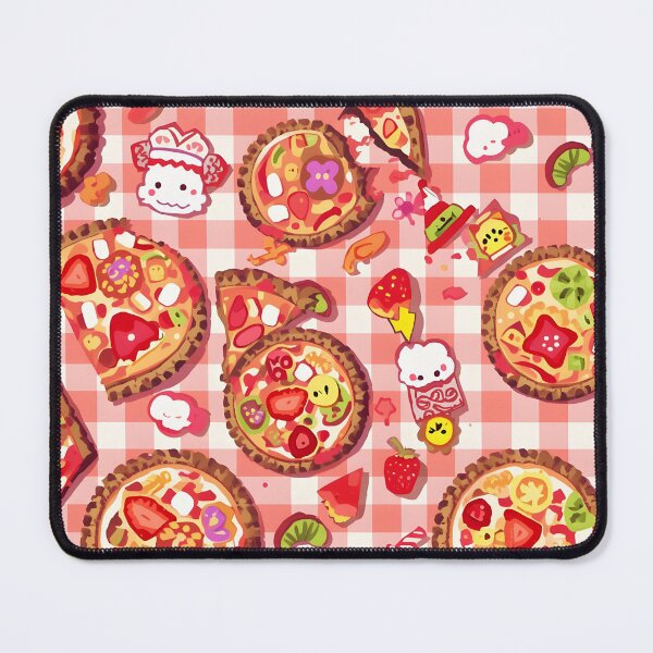 Item preview, Chic Pastel Macaron, Layer Cake, and Teacups Floral Pattern designed and sold by MoonlitDoodles1.
