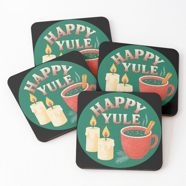 Item preview, Get cozy! Happy Yule Design designed and sold by Jennifer Chiera.