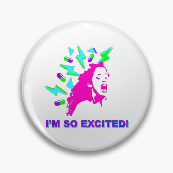 Item preview, I'm So Excited, I'm So Scared designed and sold by carvingayen.