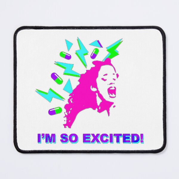 Item preview, I'm So Excited, I'm So Scared designed and sold by carvingayen.