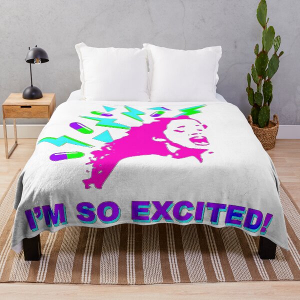 Item preview, I'm So Excited, I'm So Scared designed and sold by carvingayen.