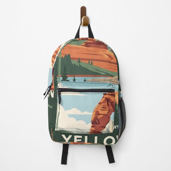Item preview, Yellowstone National Park Vintage Travel Poster Art designed and sold by RBCTk.
