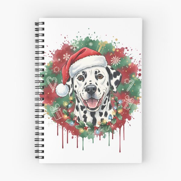Item preview, Dalmation | Christmas Colorful Watercolor Design #1 designed and sold by MatsurexDesigns.