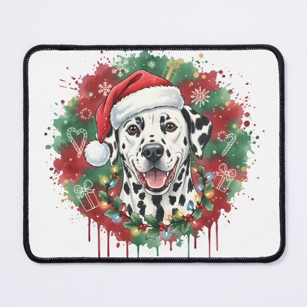 Item preview, Dalmation | Christmas Colorful Watercolor Design #1 designed and sold by MatsurexDesigns.