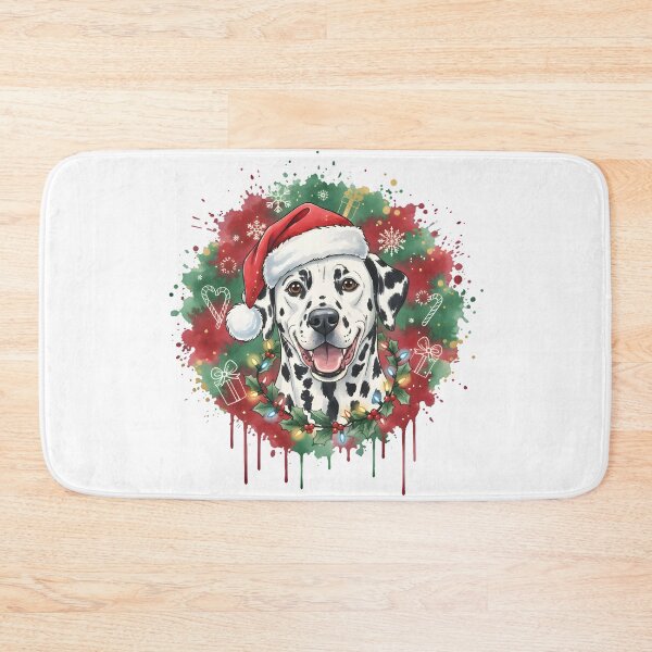 Item preview, Dalmation | Christmas Colorful Watercolor Design #1 designed and sold by MatsurexDesigns.