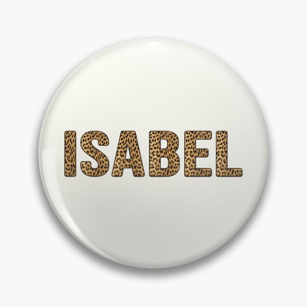 Item preview, Isabel Name Leopard Print designed and sold by Jeallan Designs.