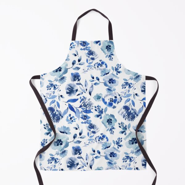 Item preview, inky flowers designed and sold by Alessandro Remo Mazzoni Remotextiles.