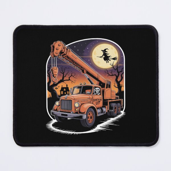 Item preview, Womens Skeleton Driving Crane Truck Halloween Horror Costume Driver  designed and sold by BeetleMalon.