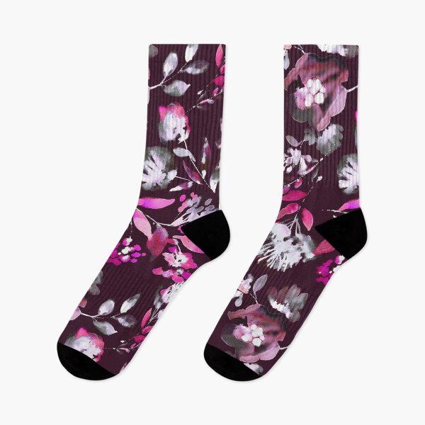 Item preview, Copy of inky flowers  designed and sold by Alessandro Remo Mazzoni Remotextiles.