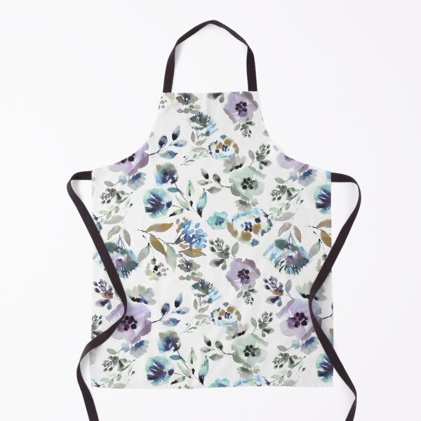 Item preview, Copy of inky flowers designed and sold by Alessandro Remo Mazzoni Remotextiles.