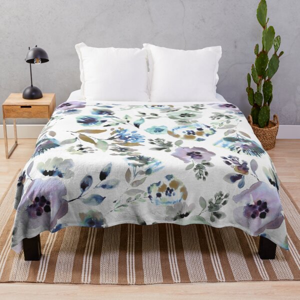 Item preview, Copy of inky flowers designed and sold by Alessandro Remo Mazzoni Remotextiles.