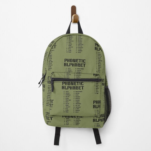 Item preview, Military Alphabet Phonetic Alfa–Zulu Khaki Edition designed and sold by AnnSign.