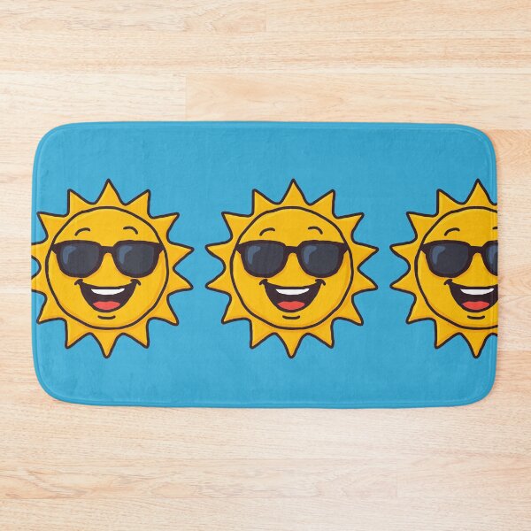 Item preview, Super-happy Sun Wearing Sunglasses designed and sold by Grimoriumart.
