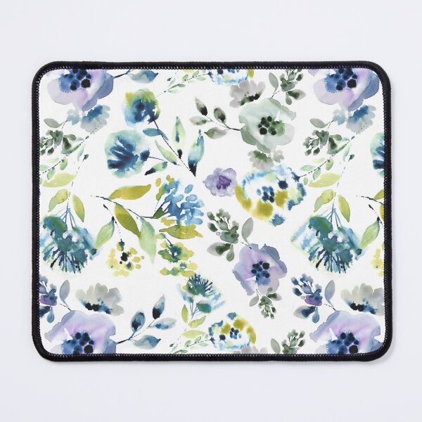 Item preview, Copy of inky flowers designed and sold by Alessandro Remo Mazzoni Remotextiles.