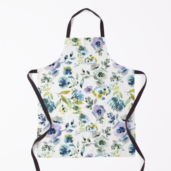 Item preview, Copy of inky flowers designed and sold by Alessandro Remo Mazzoni Remotextiles.