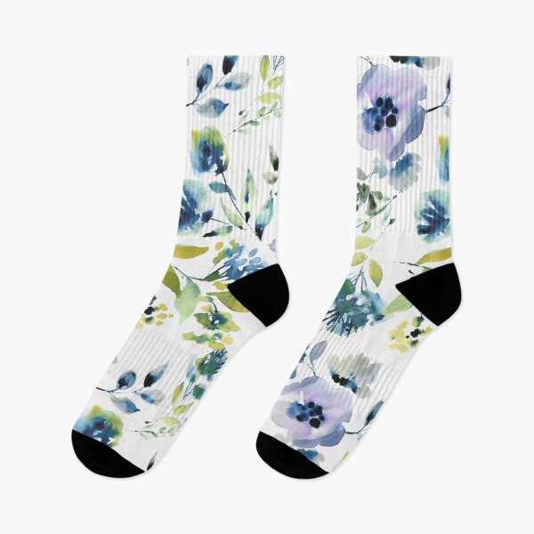 Item preview, Copy of inky flowers  designed and sold by Alessandro Remo Mazzoni Remotextiles.