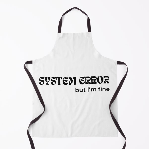 Item preview, System Error Minimalist Quote – Still Loading Sanity | Sarcastic Mental Health Design designed and sold by RETL.