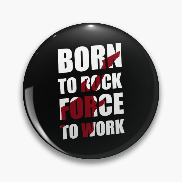 Item preview, Rock sign born to rock designed and sold by Joncasmiart.