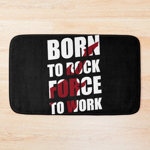 Item preview, Rock sign born to rock designed and sold by Joncasmiart.