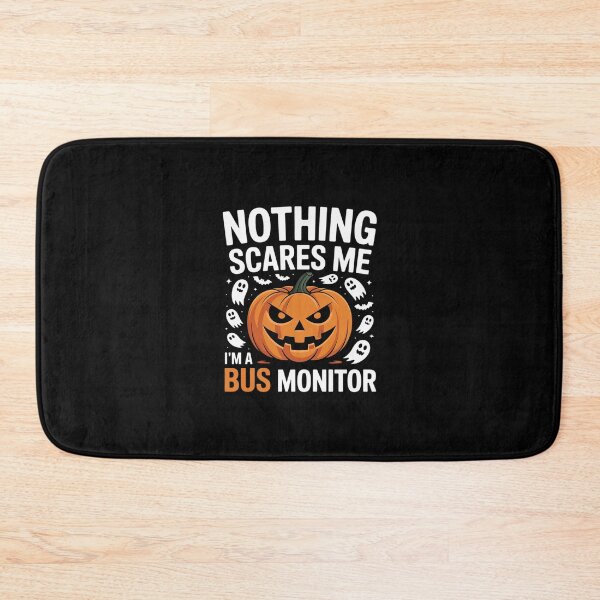 Item preview, You Cannot Scare Me I'm a Bus Monitor Driver Squad Halloween  designed and sold by BeetleMalon.